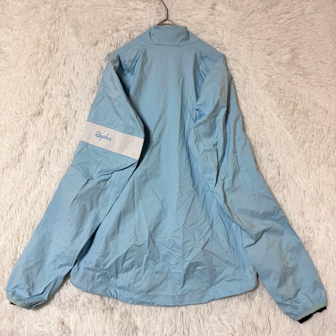 Rapha サイクリング レインジャケット M 水色 ジャンパー
