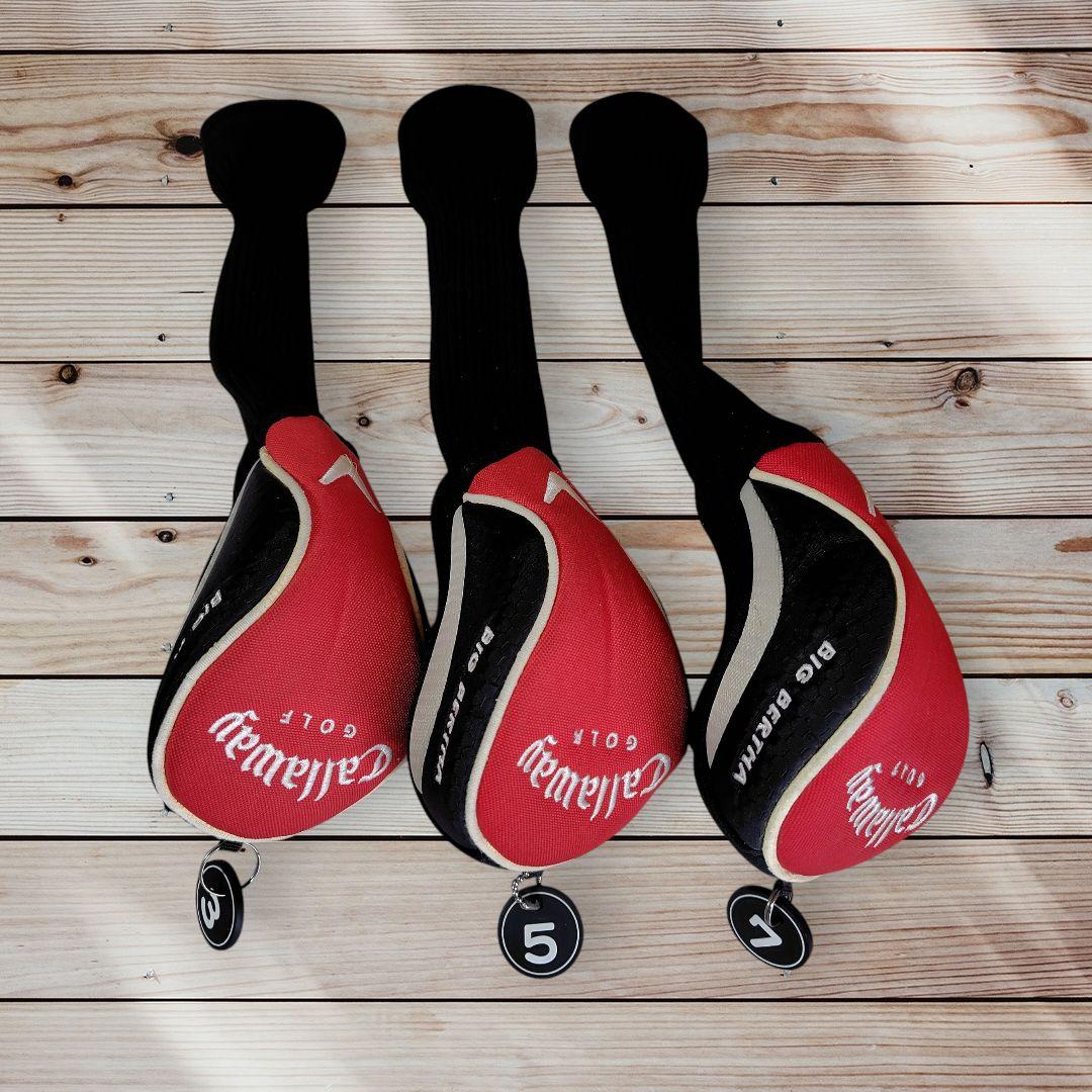 3本セット キャロウェイ ビッグバーサ フェアウェイウッド 3W 5W 7W