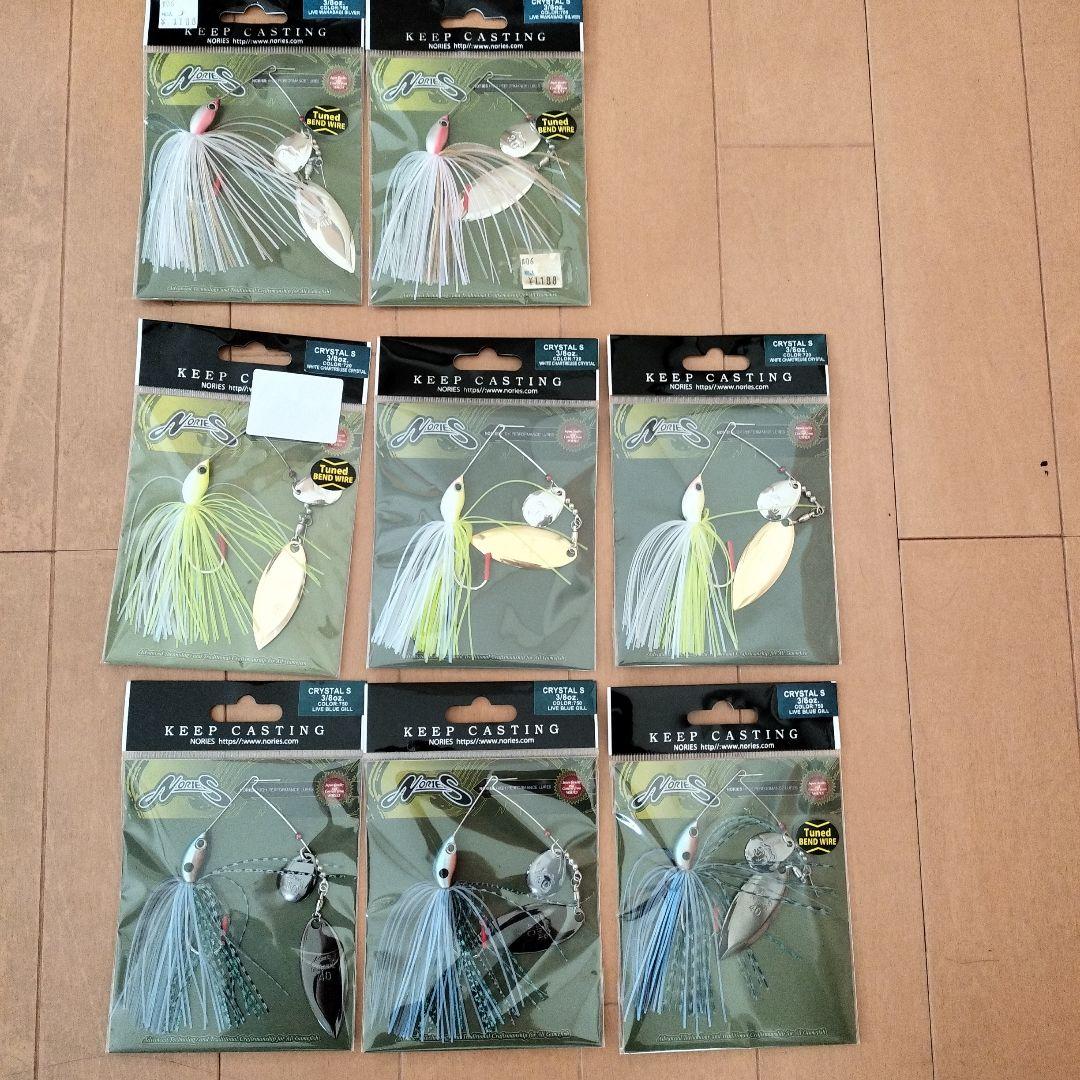 ノリーズ クリスタル S 3/8oz セット販売