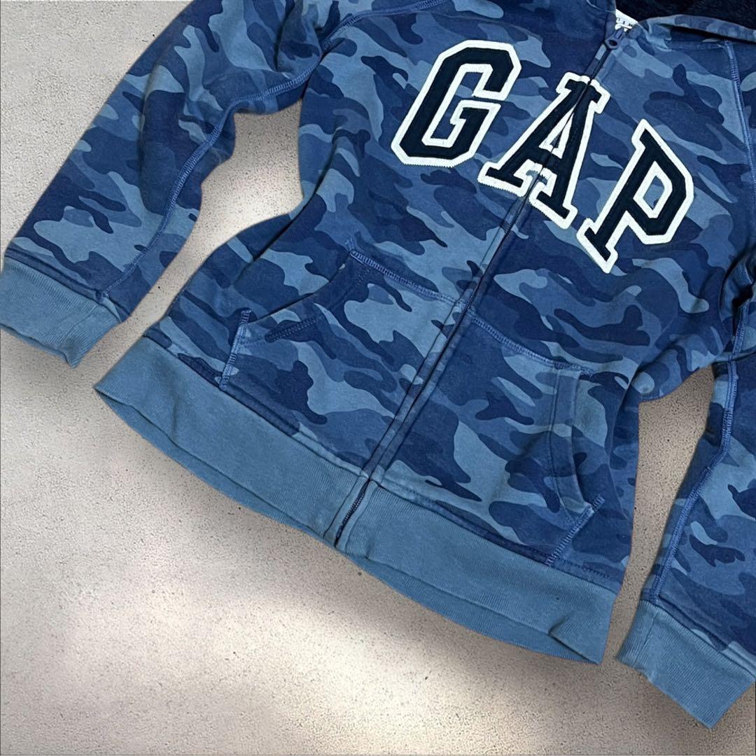 チャオ様、00s old GAP ジップパーカー　カモフラ　平成ギャル　y2k