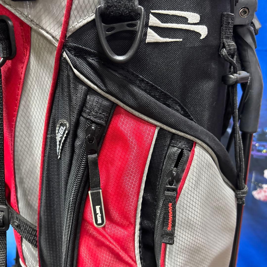 寶-1177 burton バートン スタンド式 キャディバッグ 軽量