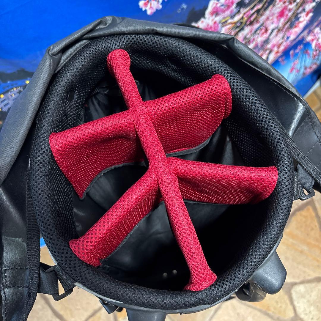 寶-1177 burton バートン スタンド式 キャディバッグ 軽量