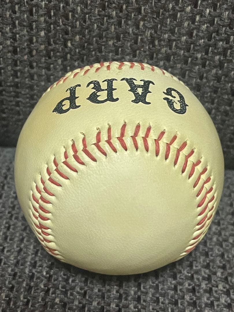 正田耕三 4番 直筆サインボール ◆ 1980年代　広島東洋カープ