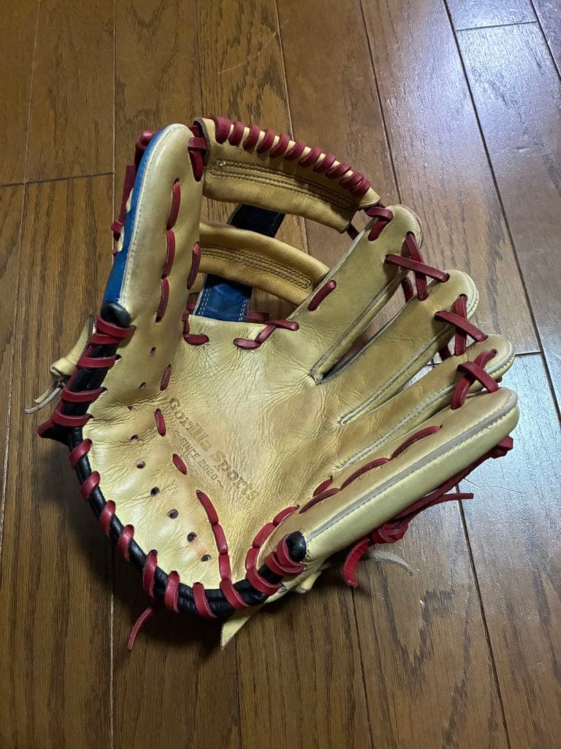 ゴリラスポーツ　硬式内野用　大井型　レアな直刺繍ロゴ　状態最高　ゴリスポ