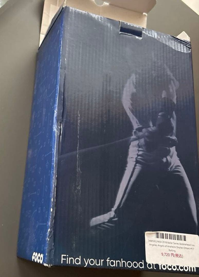 [希少品]大谷翔平エンゼルス 限定販売フィギュア　プレイヤーボブルヘッド