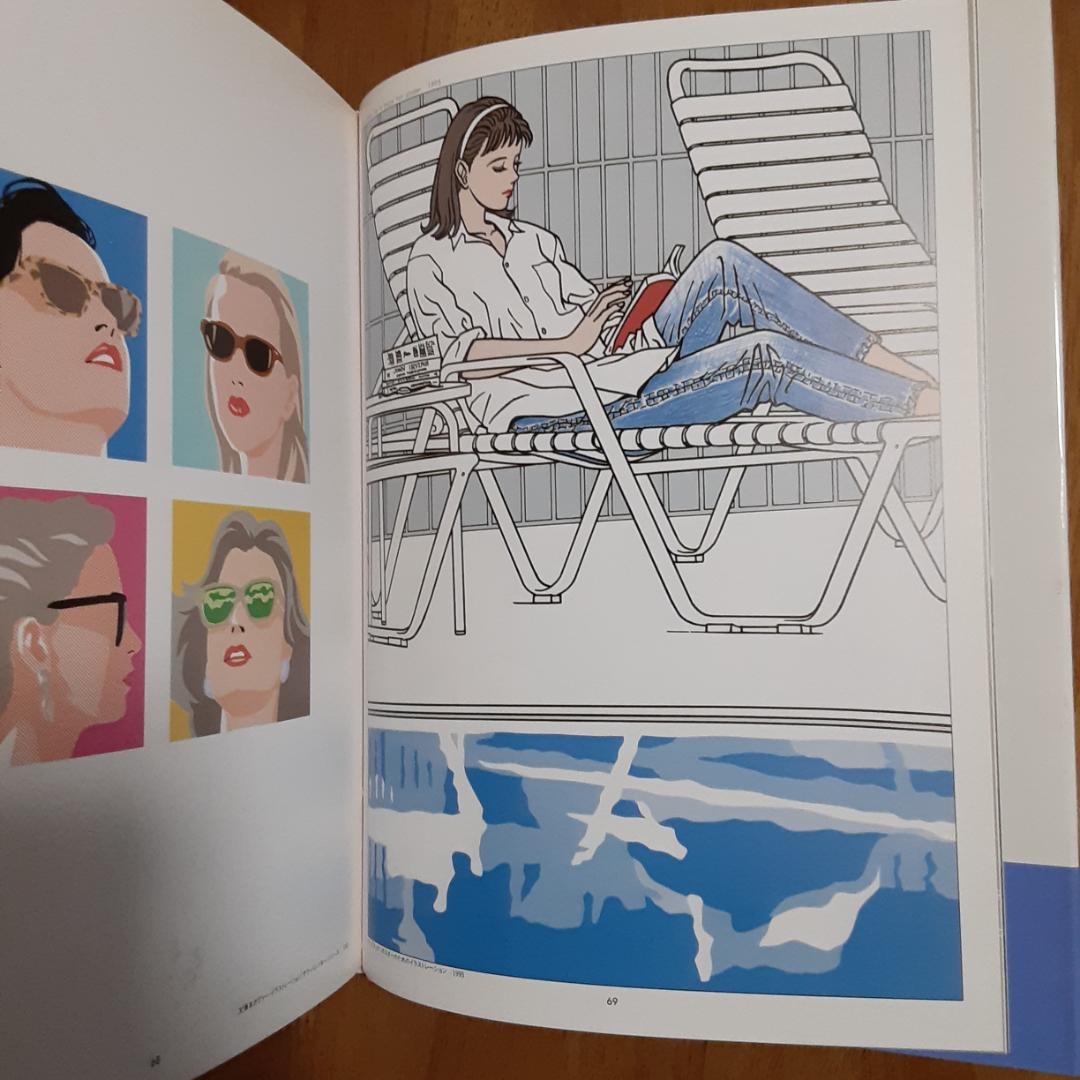 江口寿史の世界 1・2　ポストカードブック　動きのポーズ1223