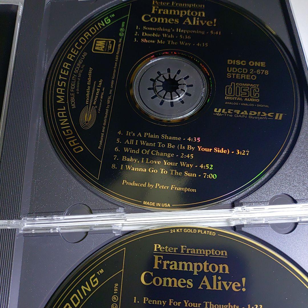 ピーター·フランプトン モービル盤 2CD Comes Alive! CD