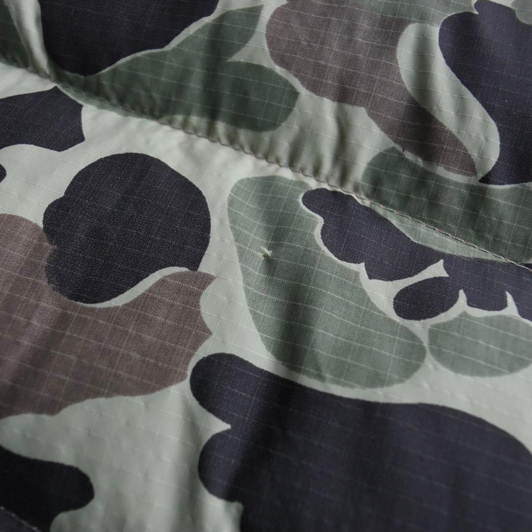 70sHimalayanヒマラヤン 迷彩ダックハンターカモ ダウンベスト XL