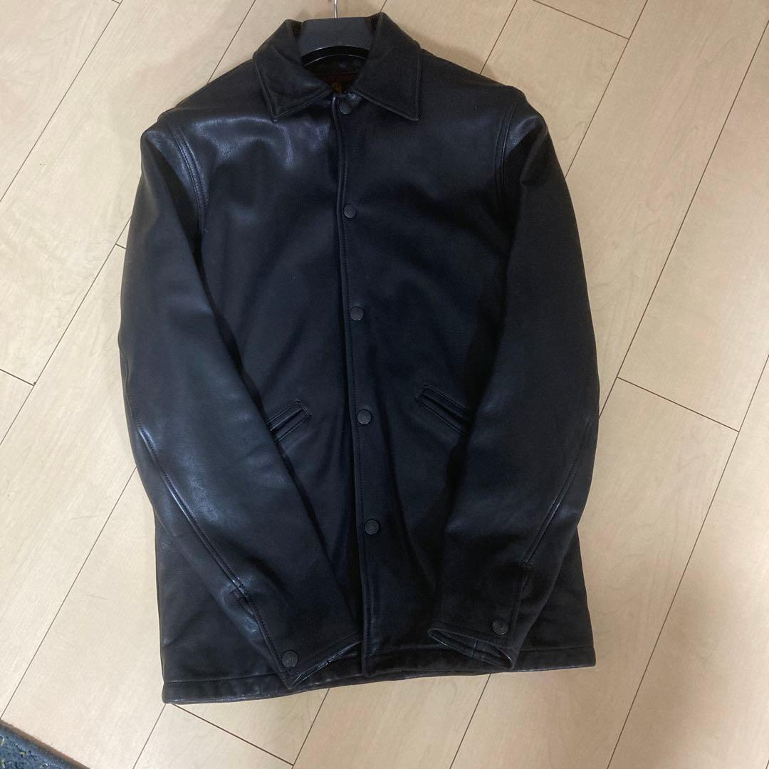 極美品ヒステリックグラマーBLACK最高級コーチレザージャケット逸品M定価11万