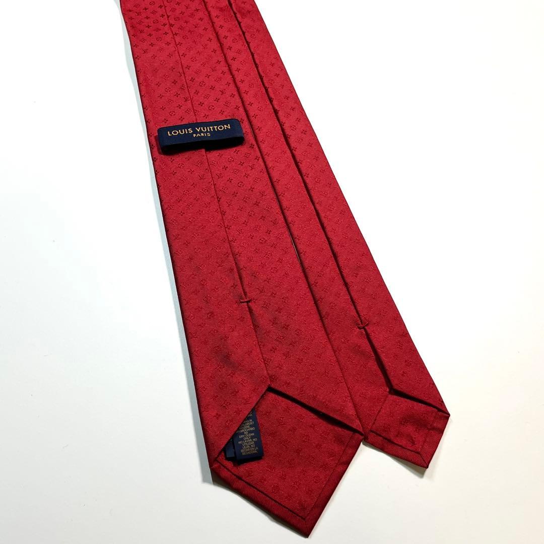 現行✨極美品✨LOUIS VUITTON ネクタイ　モノグラミッシム　ビジネス