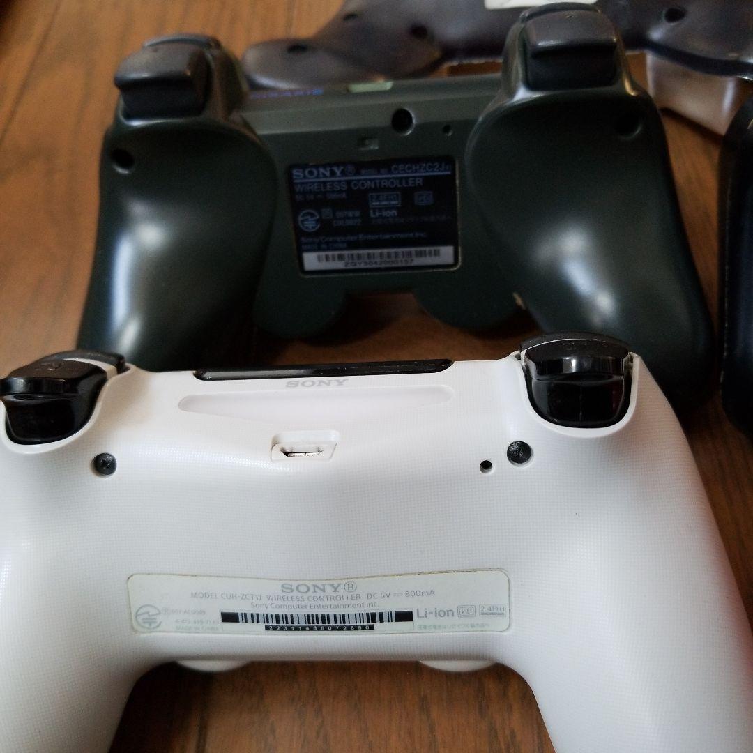 ジャンク品　PLAYSTATION コントローラー他　５個まとめ