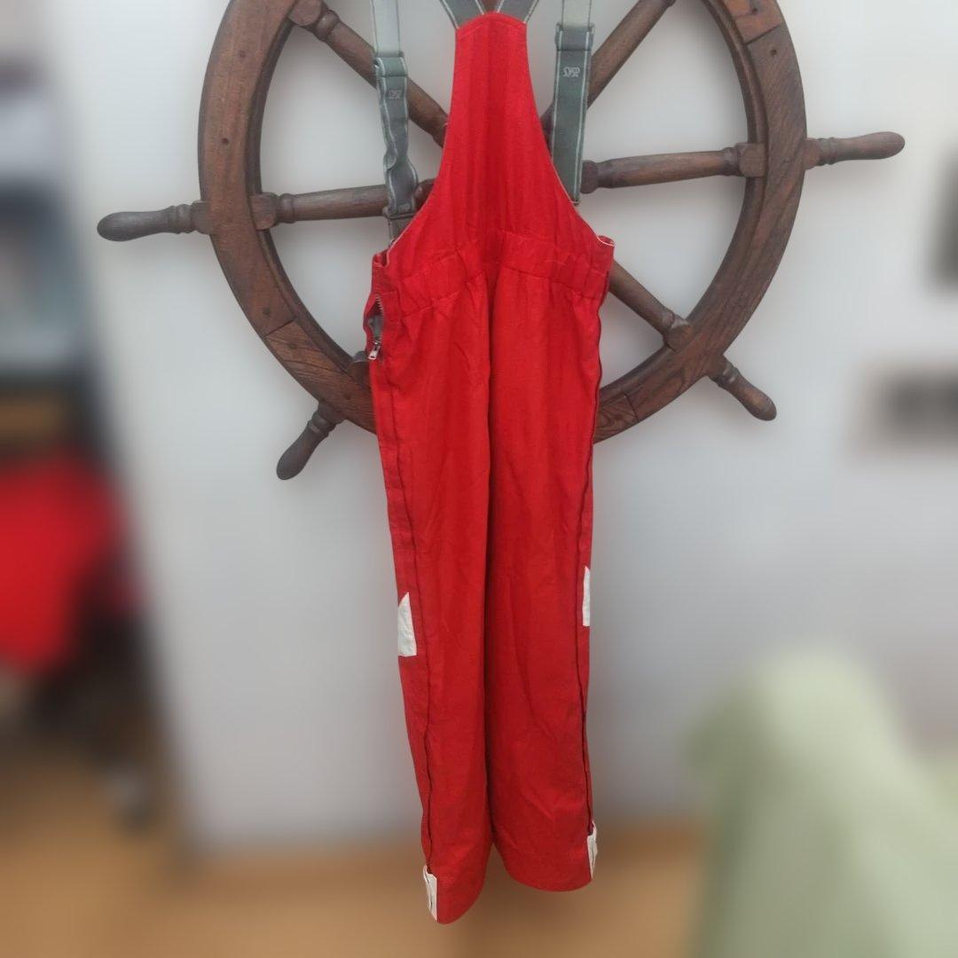 ♥️ASICS ♥️レッドスキーウェア 上 下 Mサイズ