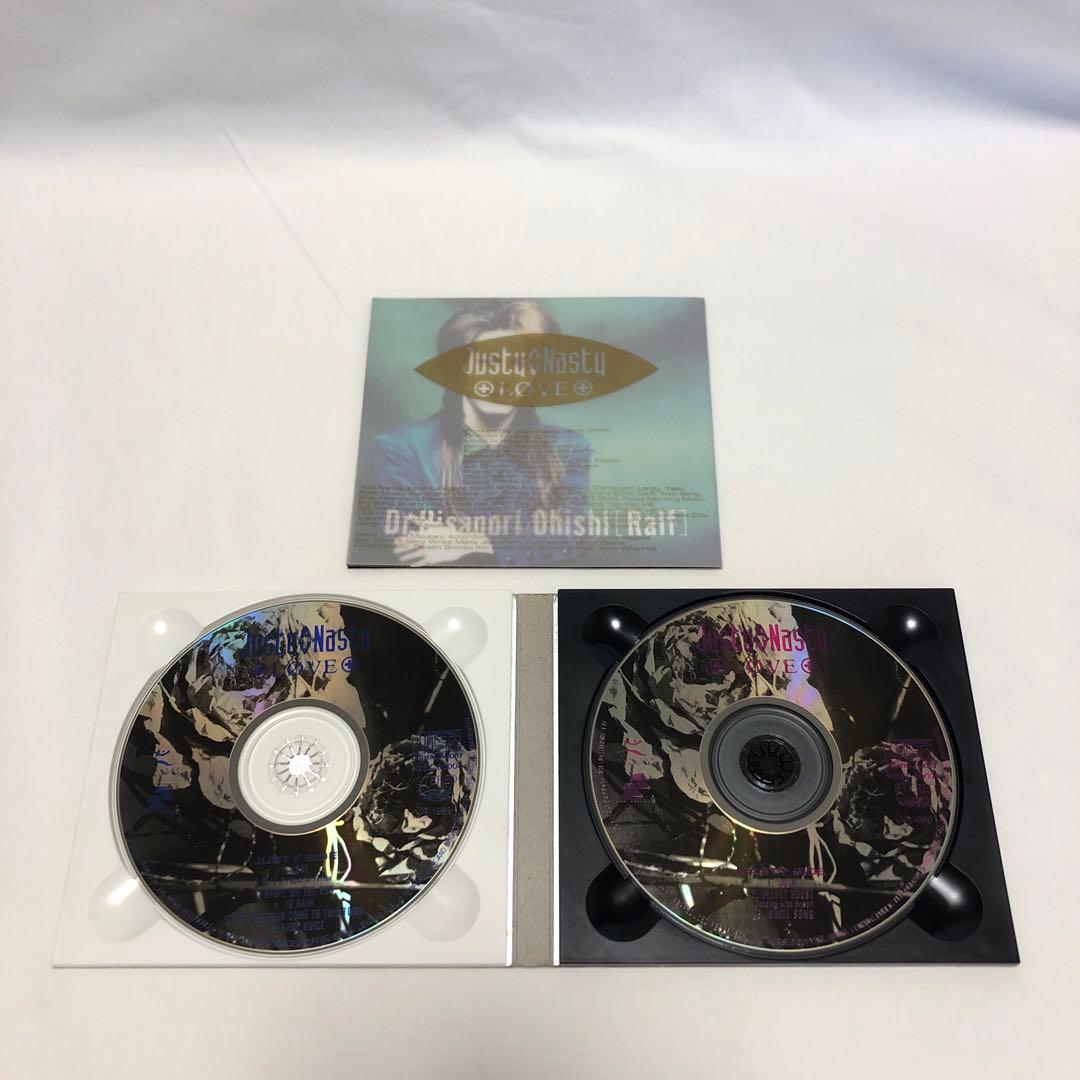 廃盤・レア・帯なし◆JUSTY-NASTY／LOVE（2CD）藤崎賢一◆V系名盤