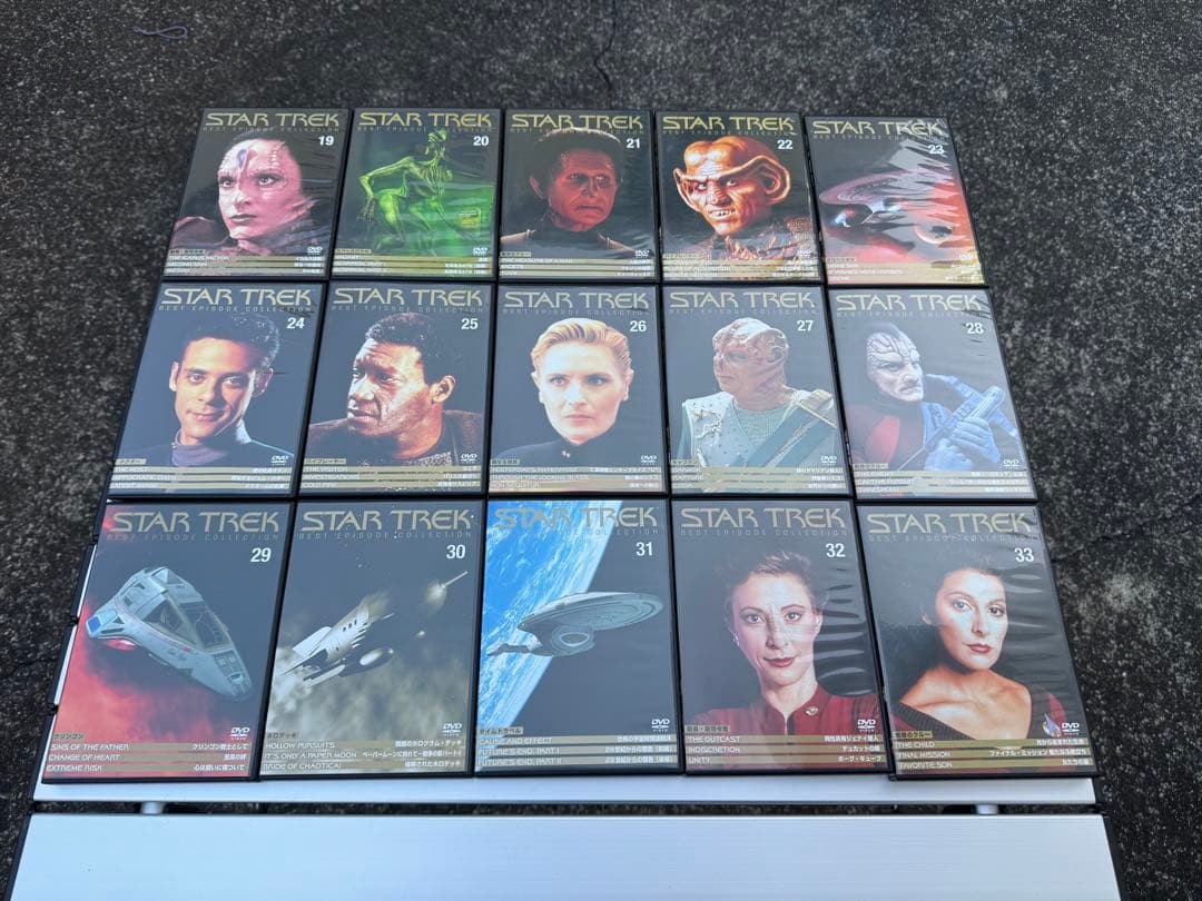 美品 デアゴスティーニ スタートレック DVDコレクション 112巻セット