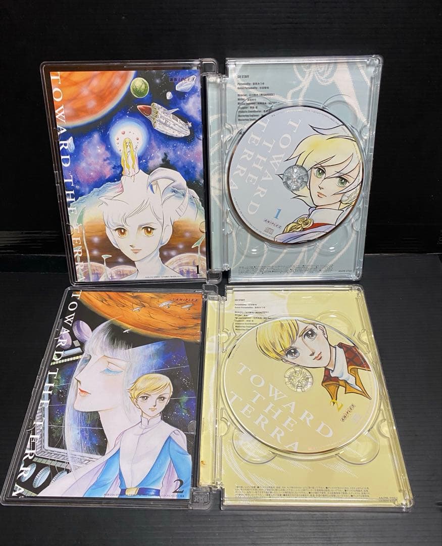 地球へ　DVD 全8巻（完結）　竹宮惠子　完全限定生産版