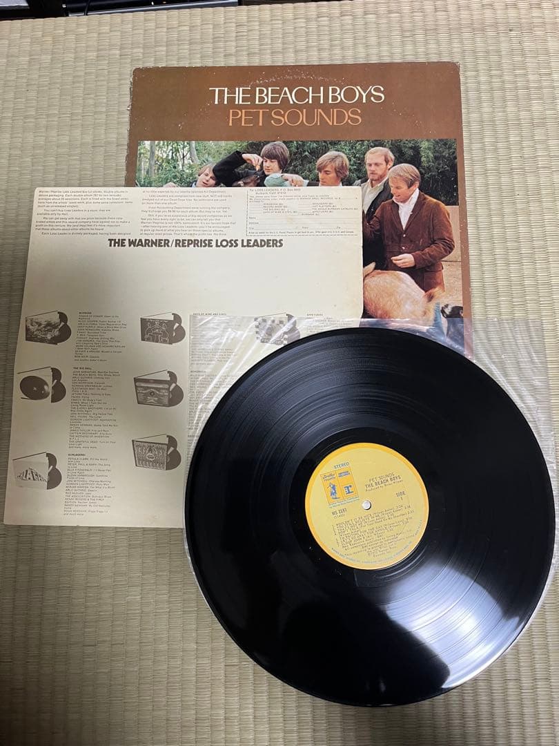US盤　Beach Boys「Pet Sounds」モノラル盤　ビーチボーイズ