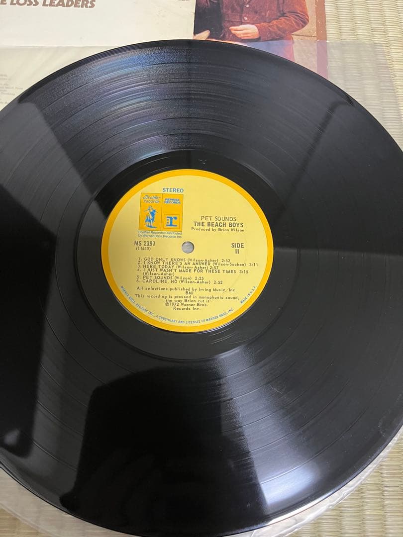 US盤　Beach Boys「Pet Sounds」モノラル盤　ビーチボーイズ