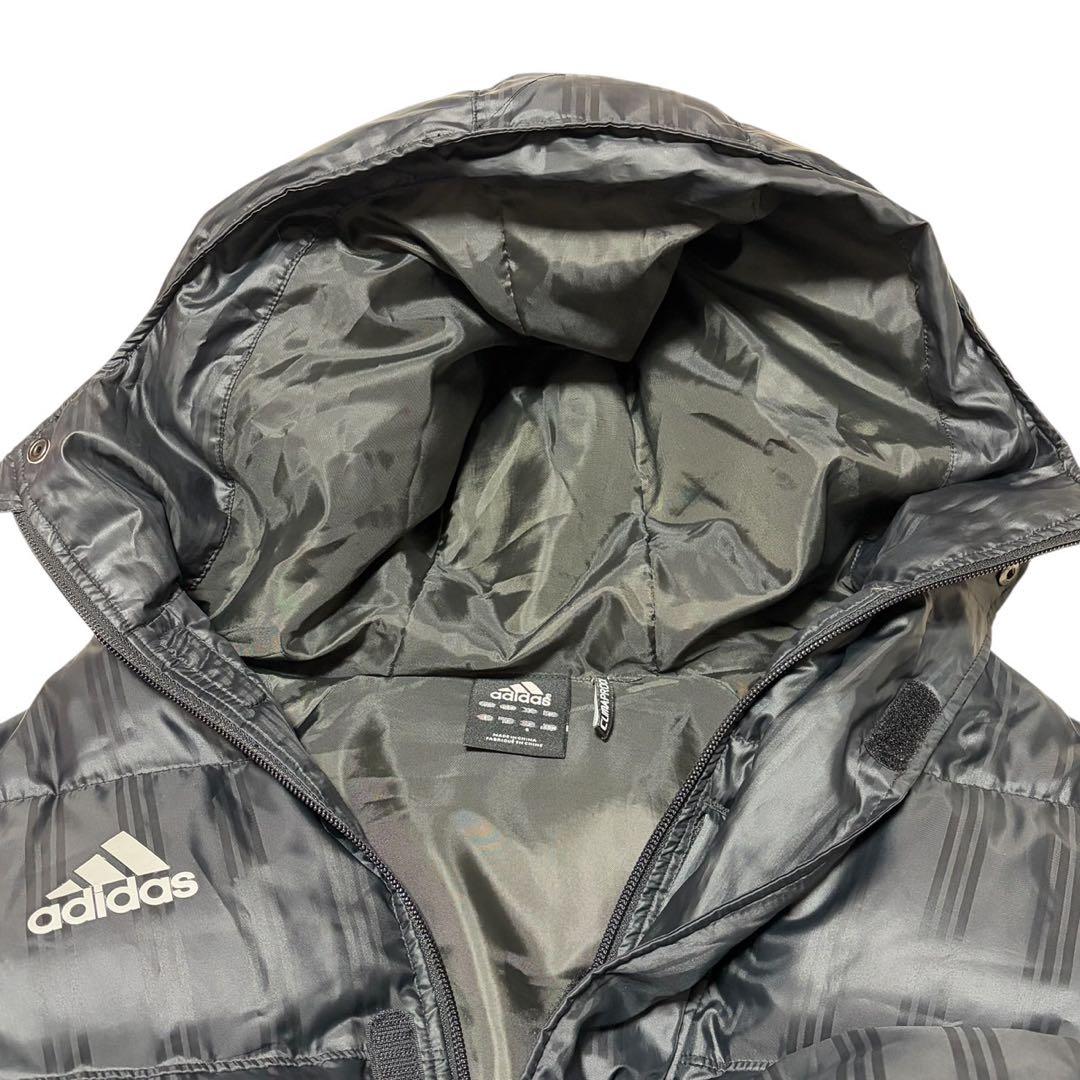 最終値下げ　アディダス ダウン　ベンチコート ロングコートCLIMAPROOF