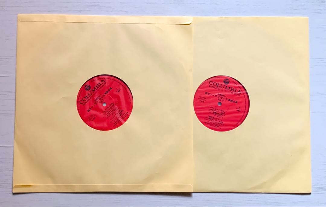 帯付４枚組LP『朝日ソノラマ・テレビ漫画全集2』オバケのQ太郎～佐武と市捕物控