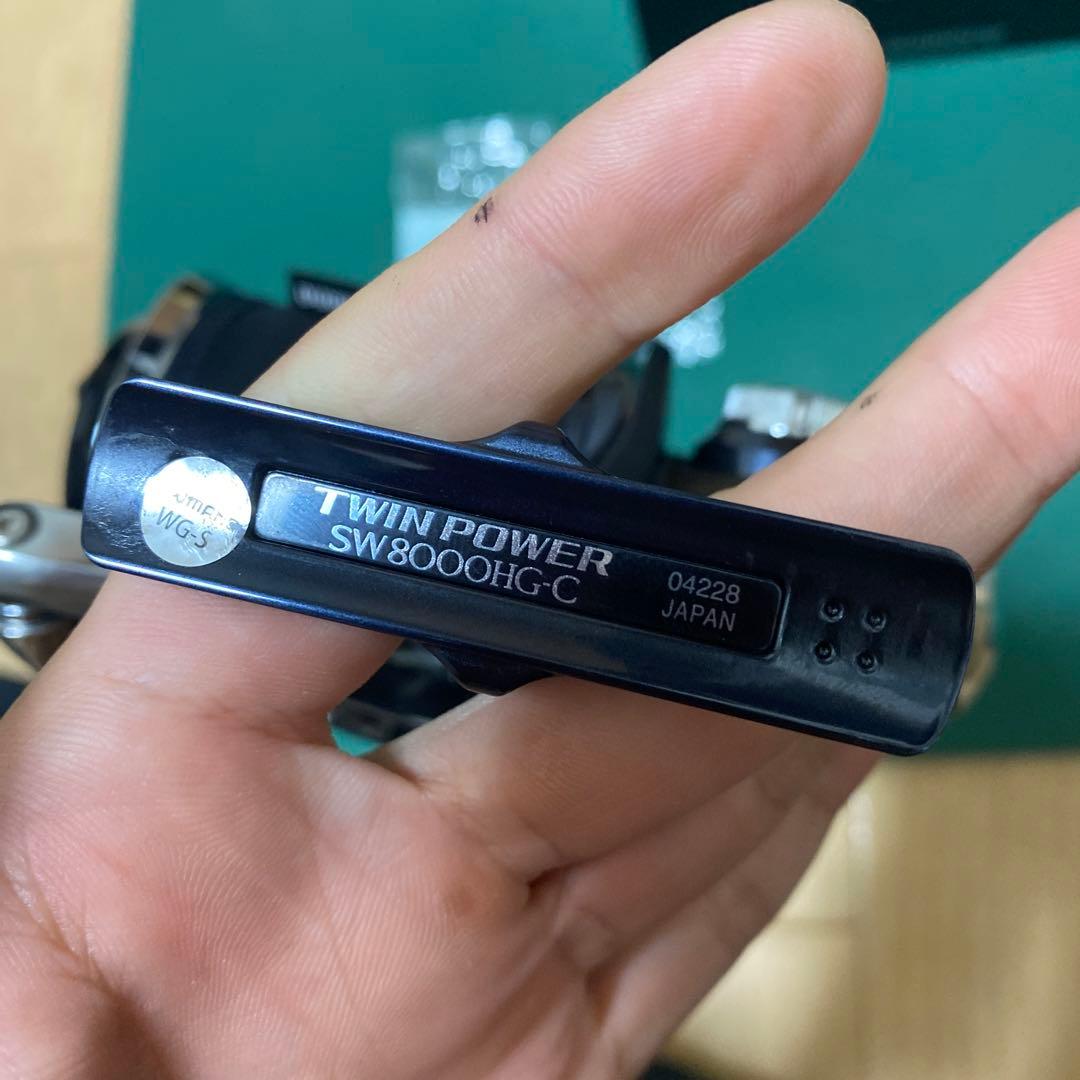 SHIMANO TWIN POWER SW8000HG リール