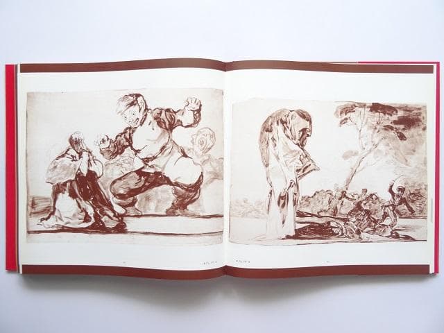 洋書◆ゴヤ画集 作品写真集 本 絵画 幻想的なビジョン