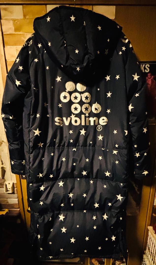 SVOLME （スボルメ）ダウンベンチコート（ネイビー）