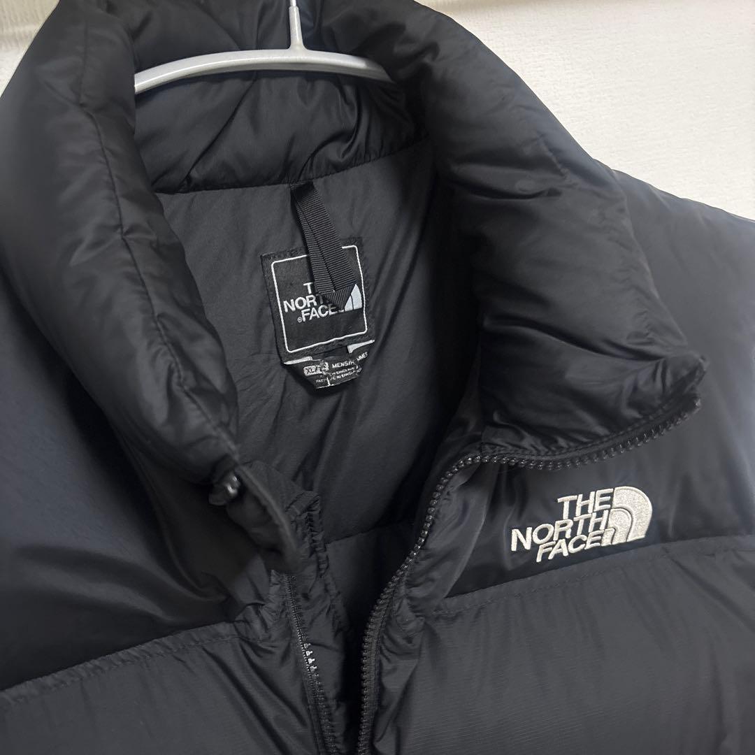 【未使用品級】THE NORTH FACEヌプシベスト700 ブラックXLダウン