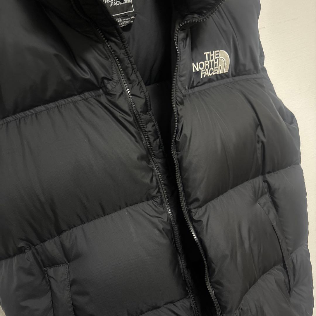 【未使用品級】THE NORTH FACEヌプシベスト700 ブラックXLダウン