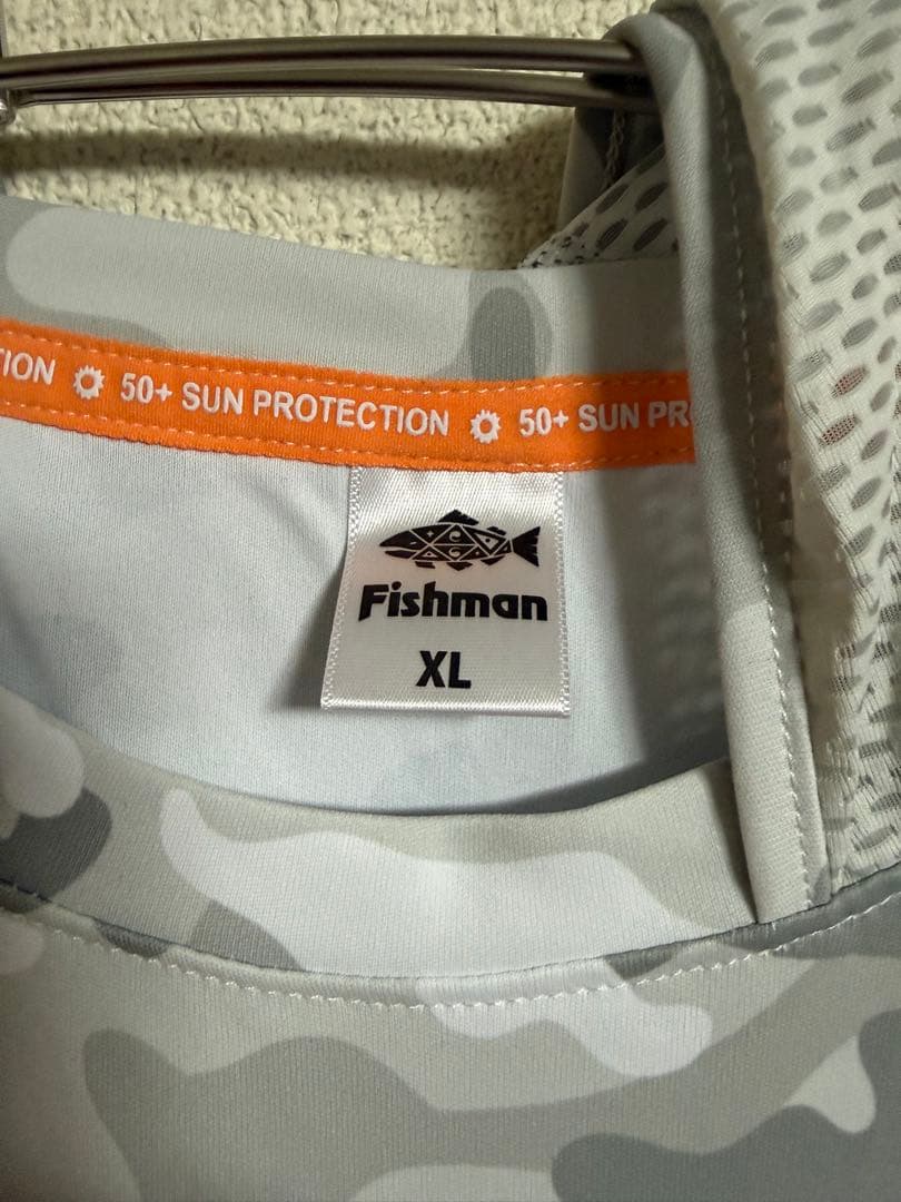 ドライフーディー　XL ホワイト　フィッシュマン