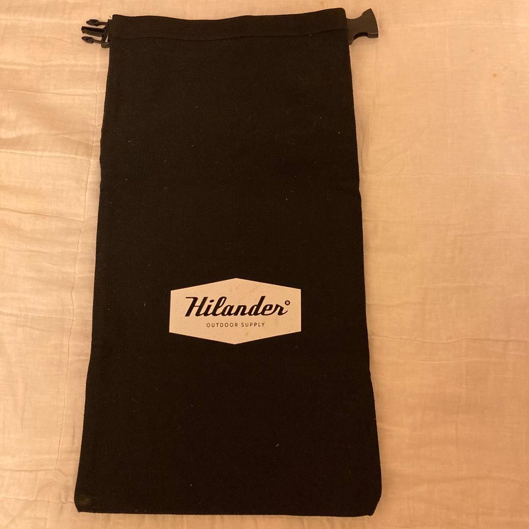 ハイランダー焚き火台　六花 ブラックエディション　専用梯形五徳と焚き火シート付き