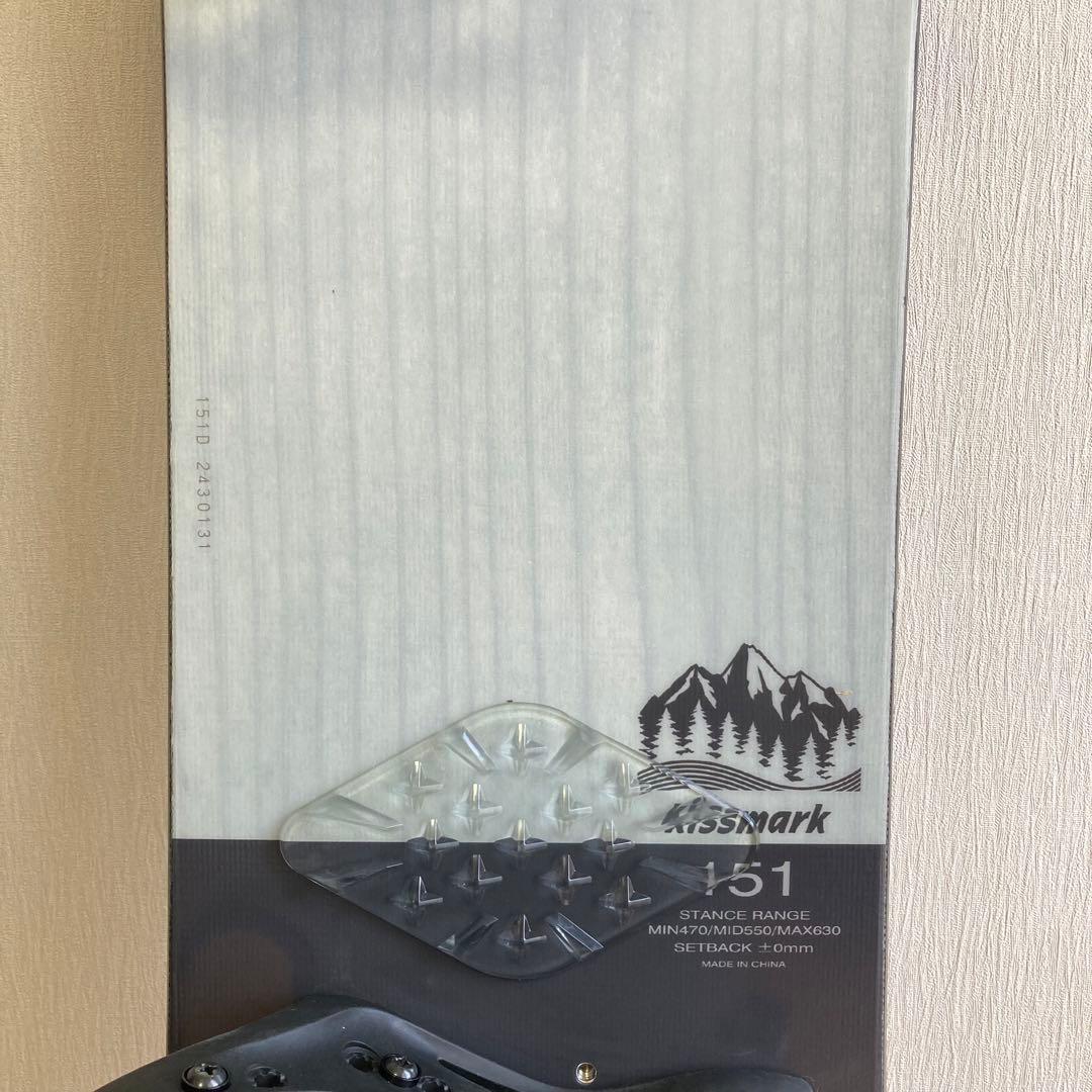 美品★初心者おすすめセット★k2★kissmark★FLUX ★スノーボード