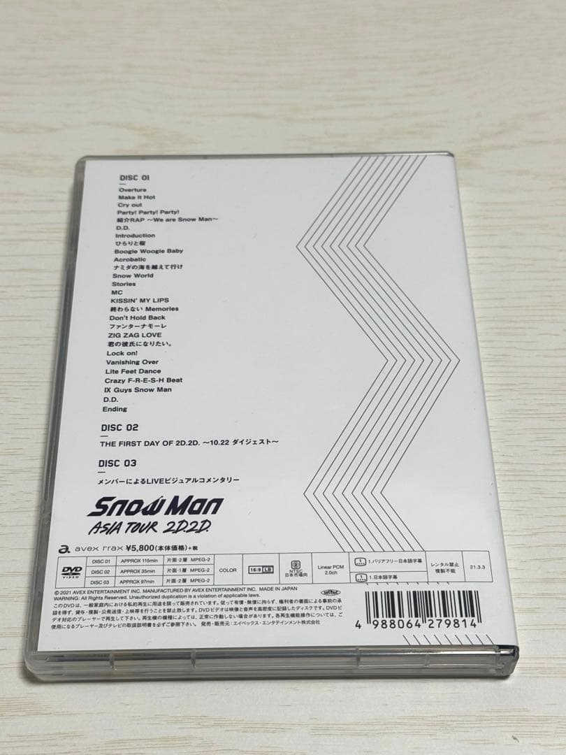  Man ライブDVD セット売り
