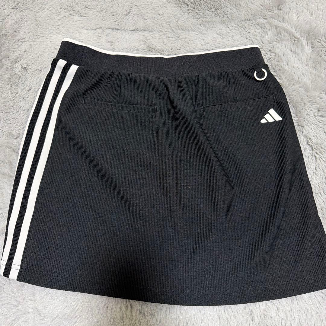 【美品】adidas ブラック Tシャツ スカート セット　L