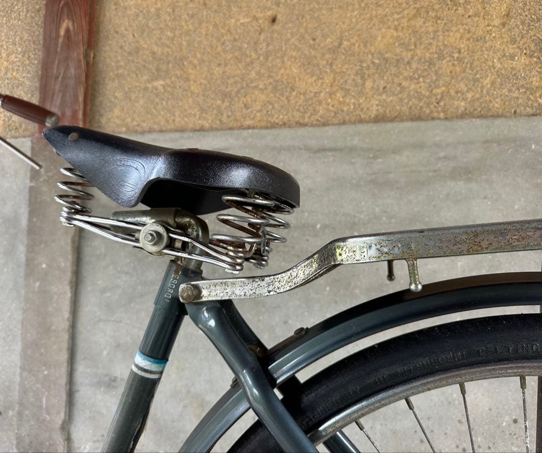 【倉敷市引取り限定】 自転車 サン号 ヴィンテージ ロッドブレーキ 東京秀工舎