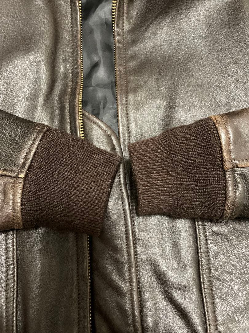 定価8万 AVIREX アヴィレックス G-1 ブラウン　フライトジャケット