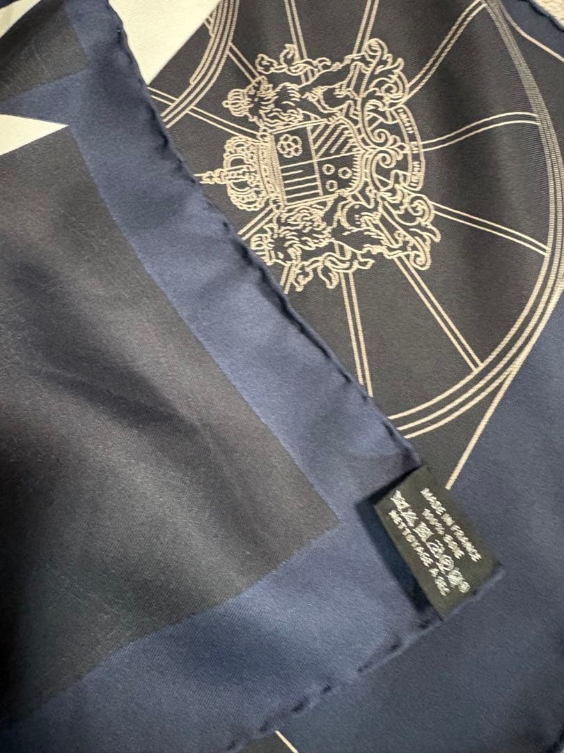 HERMÈS SPRINGS SPRINGS シルクスカーフ 90cm