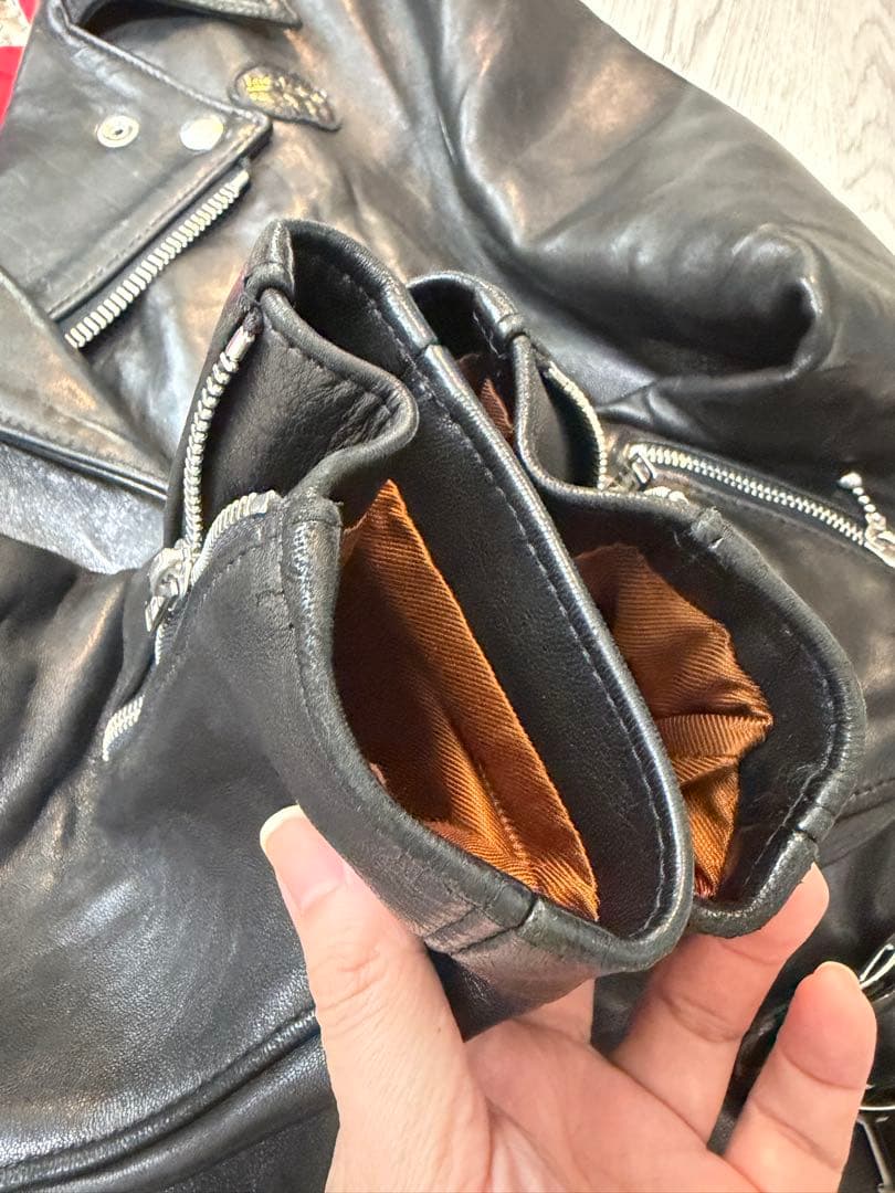 【ギャラ付き】40 Lewis Leathers Lightning シープ