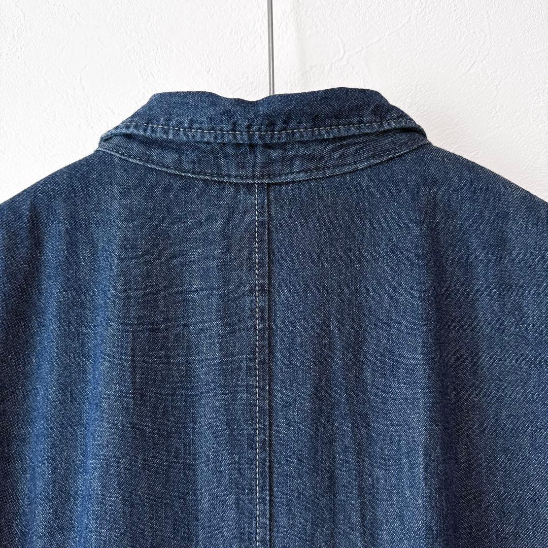 美品 ソウルベリー 私のデニムワンピース レギュラー丈 ゆったり オーバーサイズ