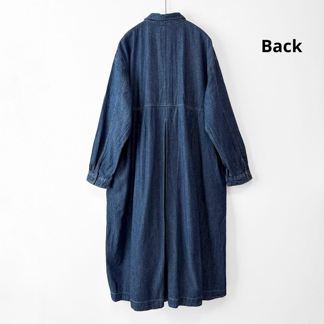 美品 ソウルベリー 私のデニムワンピース レギュラー丈 ゆったり オーバーサイズ