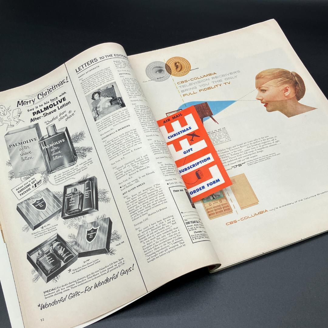 1950年代　当時物　オードリーヘップバーン 表紙　LIFE誌　ビンテージ雑誌