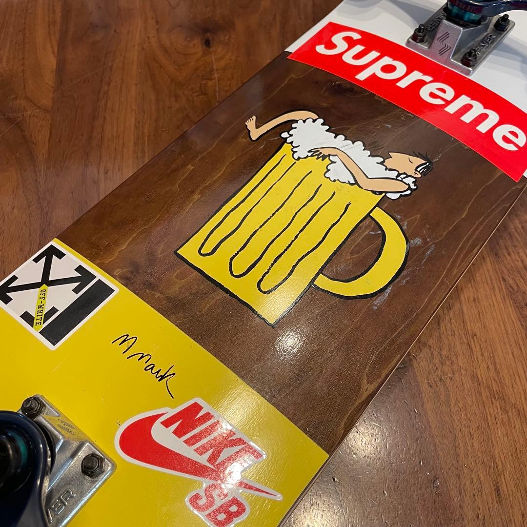 スケボー　ノマド　エレメント　シルバー　スケートボード　8インチ　NOMAD