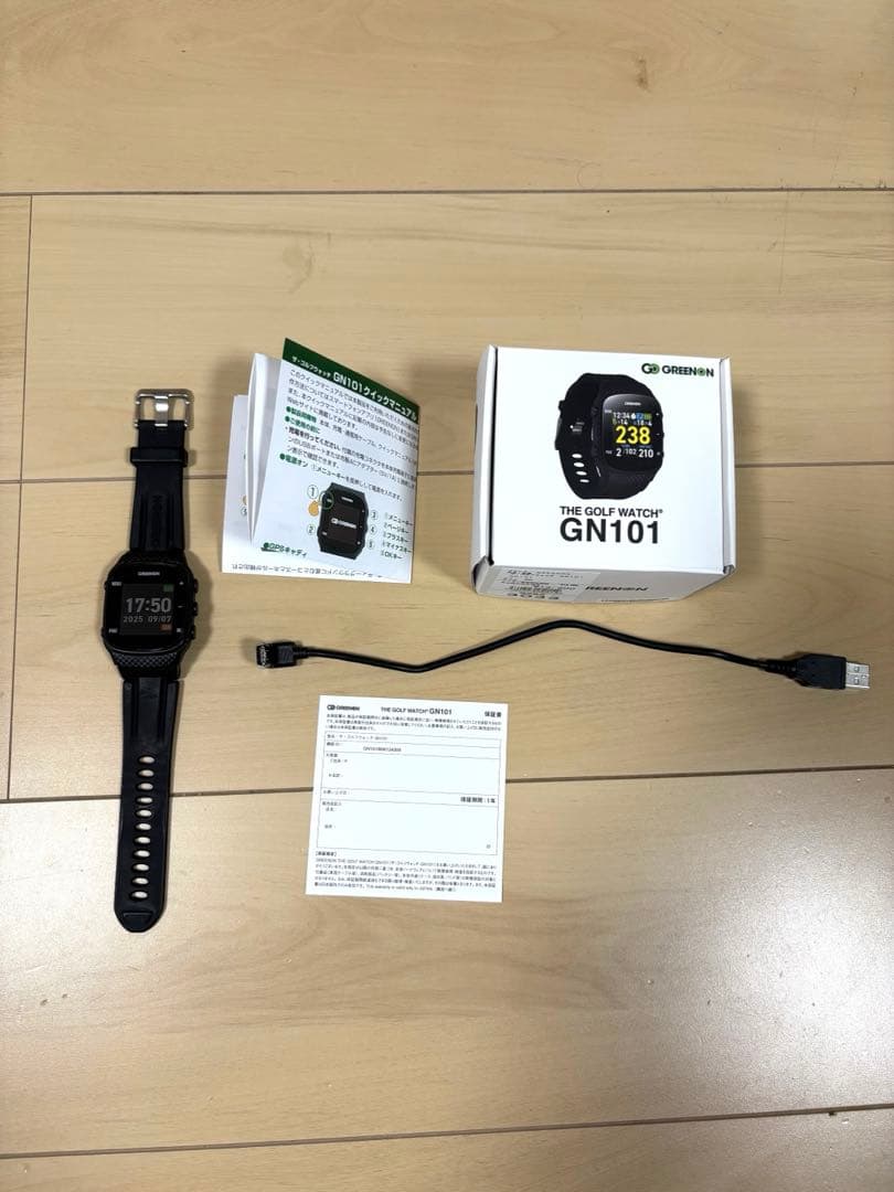 ラウンド用品・アクセサリー THE GOLF WATCH GN101 GREENON