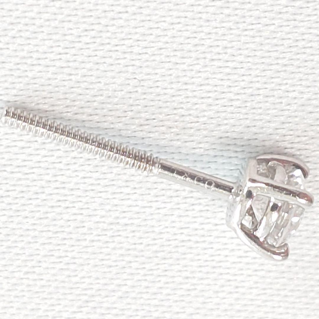 ティファニー ソリティア ダイヤモンド ネジ式 ピアス 片耳用 6568