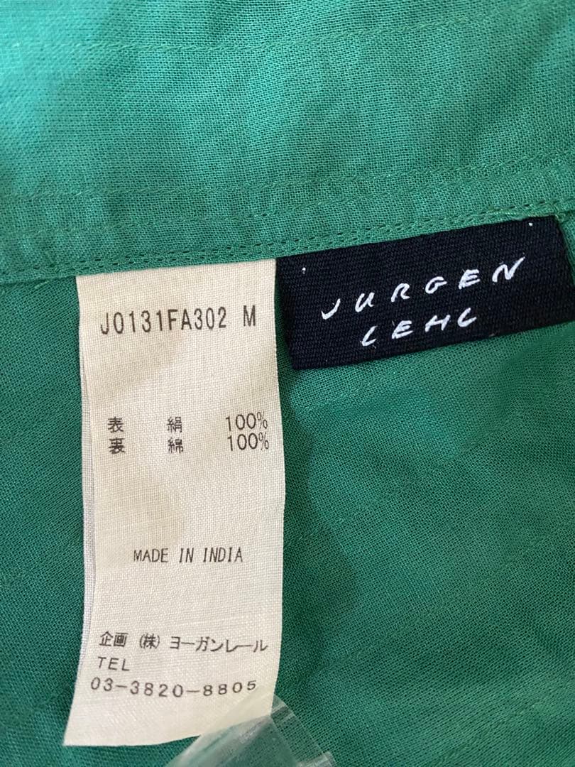 ヨーガンレール　タッサーシルクのドレス　2023SS　美品　ババグーリ