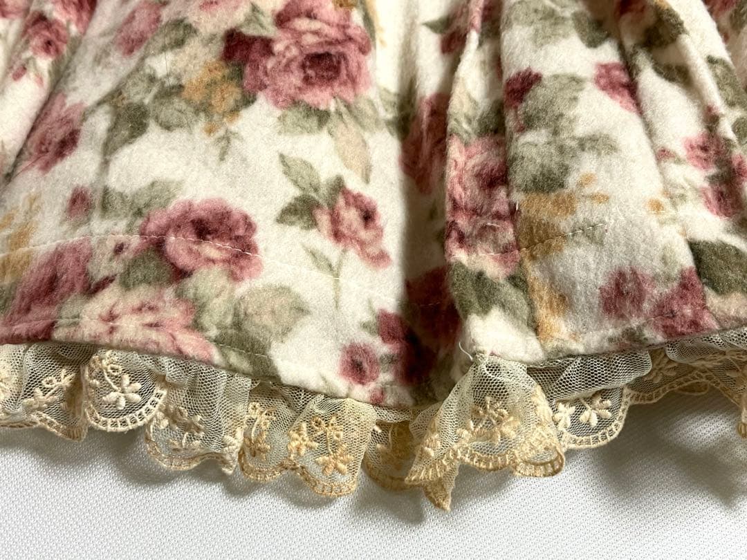 LIZ LISA リズリサ ※訳あり 花柄ポンチョ コート 希少品 平成