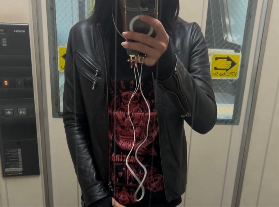 FUGA レザージャケット ライダース　archive Y2K