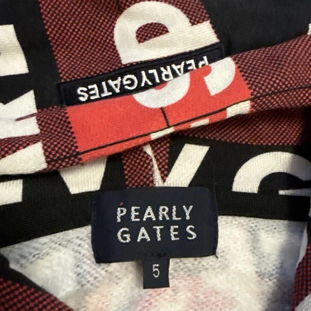 PEARLY GATES ロゴプリント セットアップ