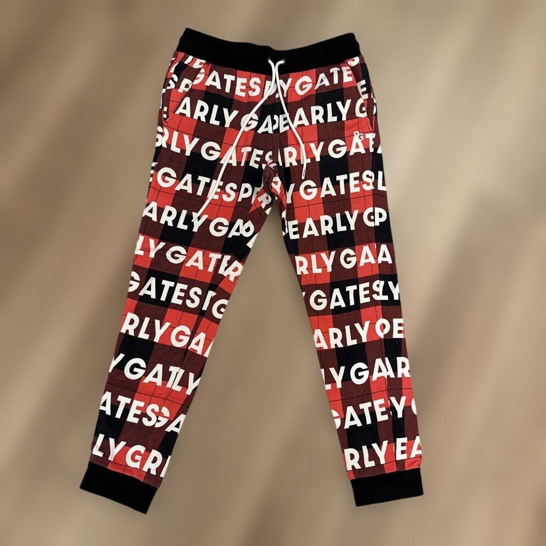 PEARLY GATES ロゴプリント セットアップ