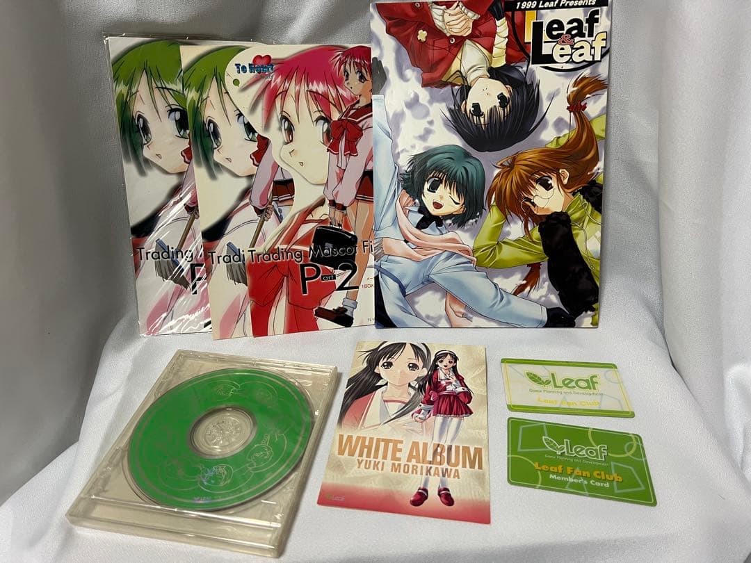 Leafファンクラブ会報誌vol.1〜21・記念CD・カレンダー2種など