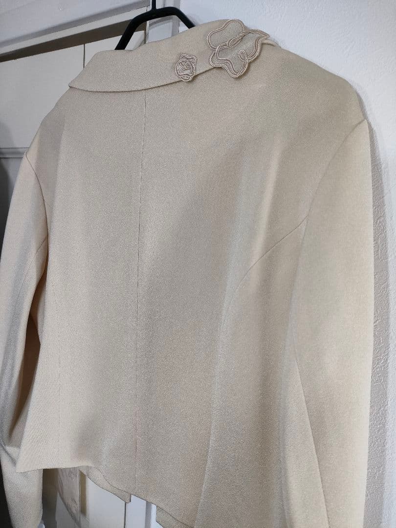 如来希少90s✦Ms.REIKOミズレイコ花装飾シルキーライトジャケット